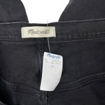 Madewell High Rise The Mom Jeans Renley Black Wash Size 37 Photo 8