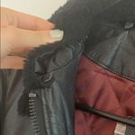 NWT BLK DNM Sherpa Aviator Leather Bomber jacket Size XS Photo 1