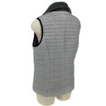Tribal Womens Full Zip Ribbed Knit Collar Lined Puffer Vest Gray Size Small Photo 2
