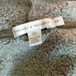 Threads 4 Thought  SemiCrop Hooded Sweatshirt Tan XS Photo 2