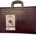 Samsonite Dignitary 3” Document Portfolio Burgundy Genuine Leather 1986 Vintage Brown Photo 0