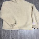 Levi's Levi’s Cream Sherpa Fleece Pullover | Size L | Cozy Teddy Style Sweater Photo 4