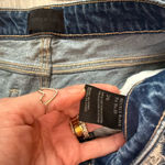 🖤Buckle Black Distressed Jean Shorts•Size:26🖤 Blue Photo 3