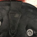 Black White Embroidered Floral cowboy western boho leather boots pointed toe mid calf #hippie #indie #gothic #fairycore Photo 6