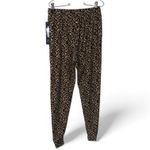 Leggings Depot NWT Full Size Spotted Downtown Leopard Print Joggers Photo 7