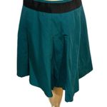 The Limited  Women’s Size S A Line Full Skirt Above Knee Preppy Office Chic Blue Photo 5