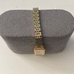 Seiko Gold Tone Watch diamond accents WORKING 1320-5029 r 9n2536 Vintage Photo 10