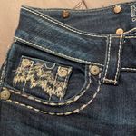 Miss Me Bling Pocket Dark Denim Skinny Jeans Photo 4