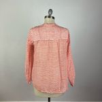 Roberta Roller Rabbit Roller Rabbit Orange Pattern Popover Blouse Photo 5