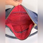 Elaine Turner  Blue Leather Hobo Braided Shoulder Bag Gold Hardware VGUC Photo 13