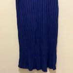 Eileen Fisher  Iris Wide Rib Stretch Mock Neck Knee Length Dress Size Medium Photo 5