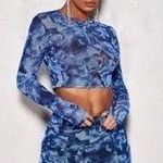 Blue Matching Skirt Set Size XS Photo 0