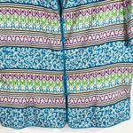 Adrianna Papell Boutique Plus Size 18 Skirt Suit Blue Silk Midi Short Sleeve 604 Photo 3