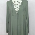Tobi Better Off Olive Dress Dress M Photo 5