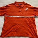 Large Clemson Embroidered Polo Shirt Orange Photo 4