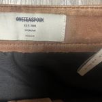 One Teaspoon  Brown Leather Skirt Photo 3