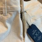 American Eagle NWT AEO artist crop denim jeans in bright white, size 4 Photo 5