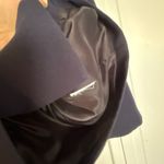 J.Crew navy longline button front collared blazer side 2 Blue Photo 4