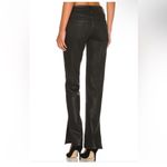 GRLFRND  Black Boot Cut Jeans low rise Slim Boot with Slit The Hailey Coated 28 Photo 2