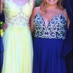 Prom Dress Yellow Size 0 Photo 4