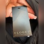 Eloquii  Black One Piece Romper Bathing Suit Swimsuit Plus Size 14 NWT Beach Pool Photo 5