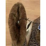 Charles Albert  Women's  Leopard Animal Print Faux Fur Boots Size 8 Photo 4