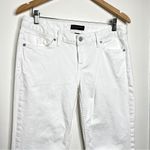 Banana Republic White Denim Boot Cut Jeans Mid Rise 30/10 31” inseam Flap pock. Photo 2