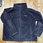 Columbia Benton Springs Women’s Black Fleece Full Zip Coat Size 2X Photo 1