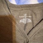 Olive green long sleeve thermal shirt Size 1X Photo 1