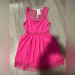 Barbie Pink Sleeveless Ruffle Skirt Dress Photo 1