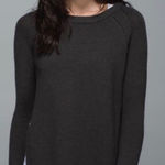 Lululemon yin to you merino wool heathered dark wren sweater size 12 minimalist Photo 0