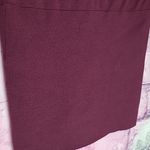 LEWIT PARTIAL BUTTON FRONT V NECK RIBBED CARDIGAN SWEATER MERINO WOOL SILK SMALL Red Photo 8