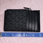 Michael Kors NWT Jet Set Travel Black Card Holder Photo 6