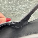 Calvin Klein Marilynn Chrome Silver Closed Toe Slingback Stiletto Heels 9.5 Photo 6