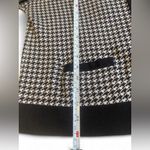 Lands' End  Black & White Houndstooth Supima Cotton Cardigan (XL Petite w/pockets Photo 7