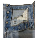 Levi's Shorts Womens 29 501 Dibs High Rise Cut Off Logo Stripe Light Wash Blue Photo 3