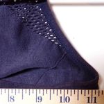 Aerie High Neck Sports Bra Top with Mesh Racerback Adjustable Navy size S Photo 5