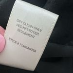 Rebecca Taylor Black Quilted Zipper Detail Silk Lined Skirt Sz 8 Photo 7