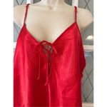 Avenue  BODY Chemise Nightgown Plus Sz 18/20 Red Lingerie Nightie 90s Y2K Photo 4