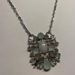 The Limited Signed  Rhinestone Necklace Silver Tone Chain NWT $39.95 Photo 3