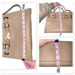 Michael Kors Saffiano Leather Hamilton East West Dark Khaki Satchel Shoulder bag Photo 11