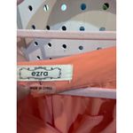 Ezra  Coral Peach Flowy Dolman Sleeve‎ V Neck Blouse Top Size L Photo 2