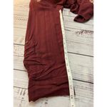 Knox Rose  Button Front Shirt Womens XXL Embroidery Collar Roll Tab Linen Blend Photo 8