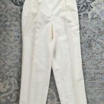 Vintage Harvé Bernard by Bernard Holtzman Blazer Pant Suit Set Cream Gold Size undefined Photo 6
