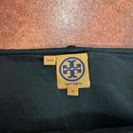 Tory Burch  Black Wool Mid Thigh Pencil Skirt Stretchy Waist Size 14 Photo 2