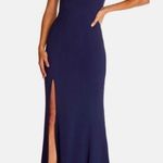 Dress the Population NWOT  Midnight Blue Monroe Side Slit Gown sz M Photo 3