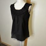 Etcetera black sleeveless tank top size 4 Photo 2