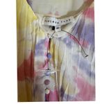 Endless Rose New!  Tie-Dye Chiffon Pleated Mini Dress, XS Photo 8