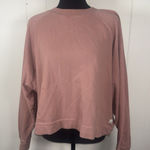 Vuori Sunnyside Crew Burnt Clay Med Terry Sweatshirt Oversized Top Pullover ** Photo 0