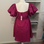 NWT Day+ Moon Puff Sleeve Dress Sz Pink Size L Photo 3